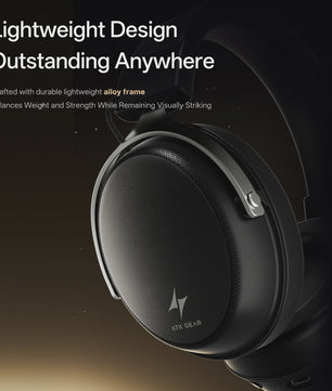 ATK N9 Pro/Ultra Gaming Headset: Draadloze E-sports Koptelefoon met Microfoon, Lage Latentie & Noise Reduction