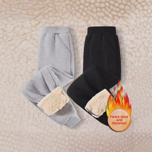 Warme Fleece Kinderbroek - Thermisch & Casual voor Herfst & Winter
