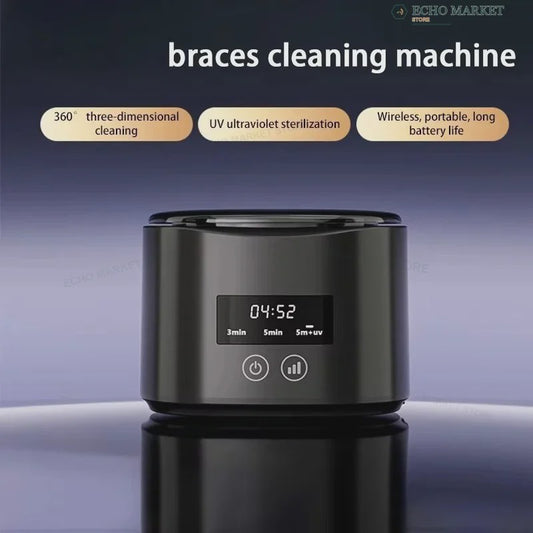 USB Reiniger voor Gebitsreiniging: Kunstgebitten, Aligners, Beugels & Bitjes