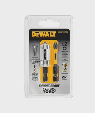 DEWALT FlexTorq PH2 Schroefbit & Magnetische Houder Set (2-delig, 1/4" x 2-1/4")