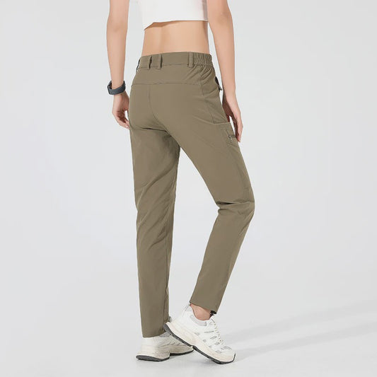 Dames Outdoor Broek - Sneldrogend, Waterdicht & Stretch voor Wandelen & Klimmen