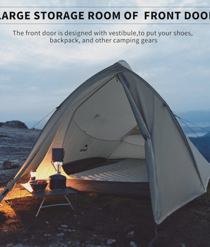 Naturehike Cloud Up Pro Tent 2 Persoons - Ultralicht, Waterdicht & Compact