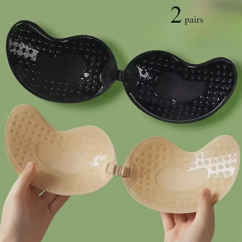 Onzichtbare Push-Up BH - Strapless, Backless & Zelfklevend voor Perfecte Decolleté