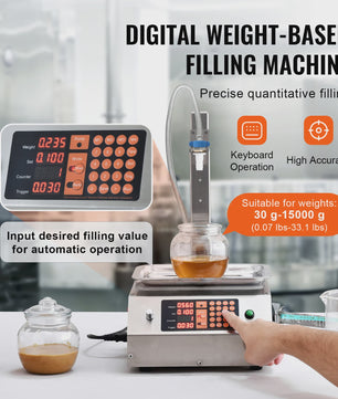 Automatische Vloeistof Vulmachine 30-15000g met Digitale Controle en Membraanpomp