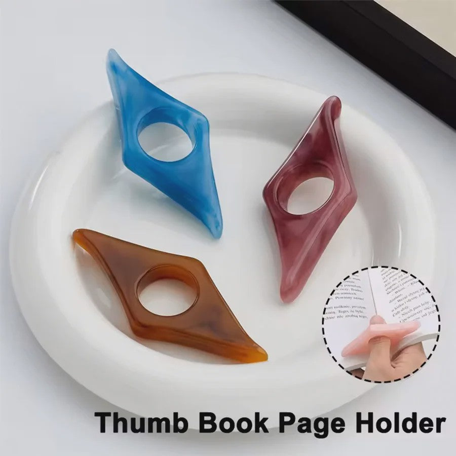 Creatieve Duim Boek Page Holder - Handige Leeshulp voor Boeken