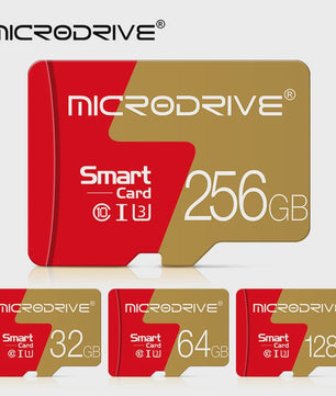 Micro SD Kaart Class 10 - 4GB tot 256GB - Mini TF Kaart voor Smartphone, Camera & meer