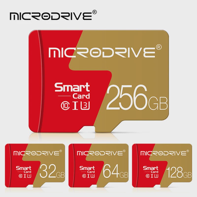 Micro SD Kaart Class 10 - 4GB tot 256GB - Mini TF Kaart voor Smartphone, Camera & meer