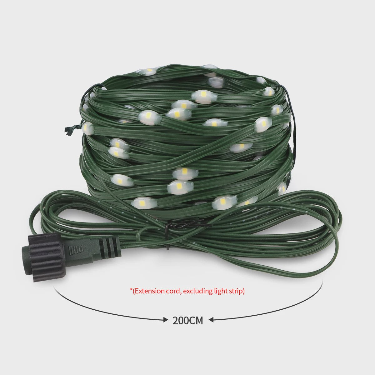 Waterdichte LED Kerstverlichting met Groen Draad - 50M/100M - 24V - Feestelijke Decoratie voor Buiten & Binnen