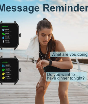 H9 Pro Max Smartwatch: Bellen, Gezondheid & Fitness Tracker met Kleurenscherm
