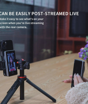 Magnetische Telefoon Monitor voor Vlogs & Livestreaming met Achtercamera