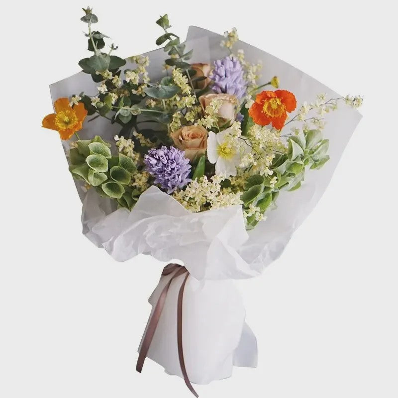 40 Vellen Decoratief Tissuepapier 75x52cm - Ideaal voor Bloemen, Cadeaus & Knutselen