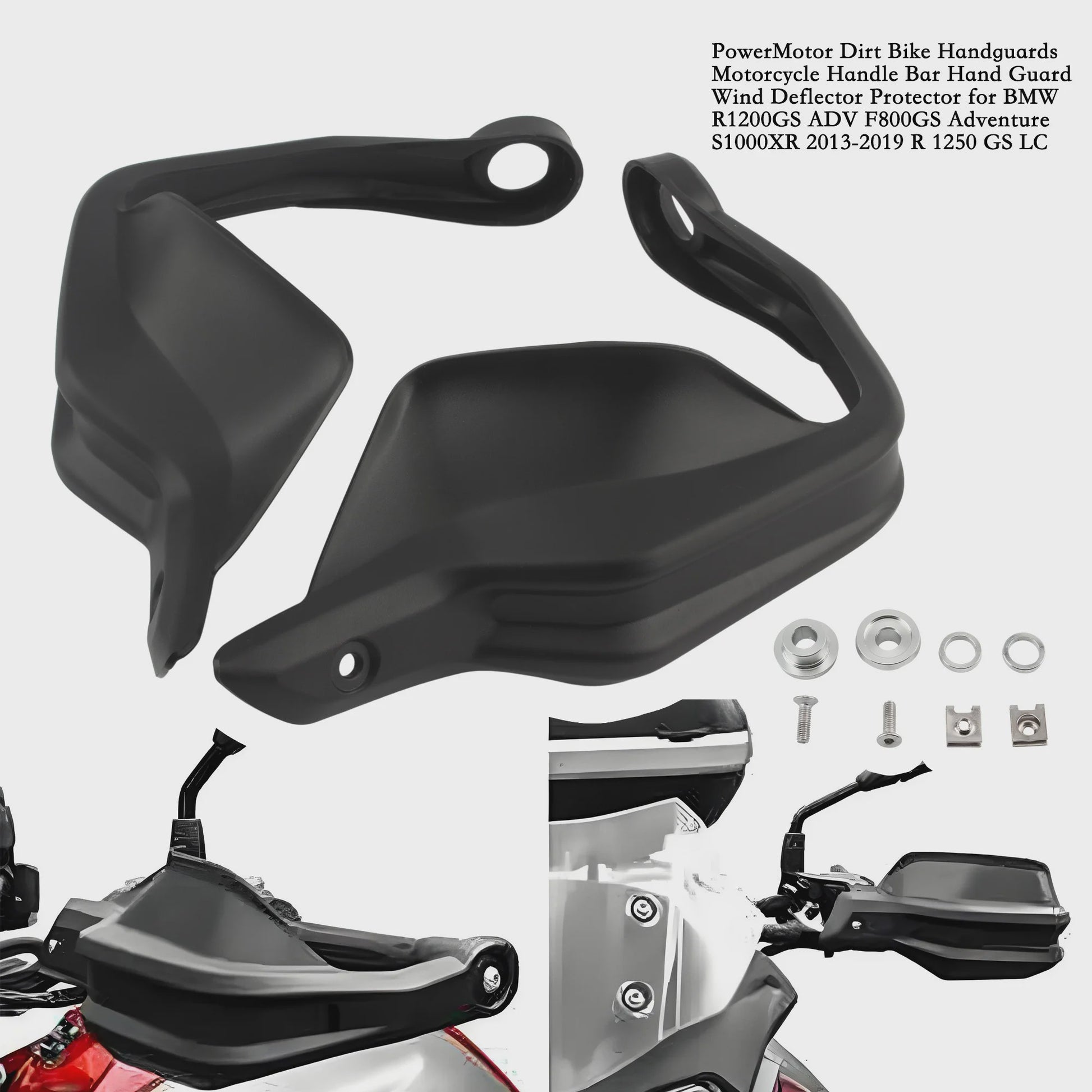 Handkappen Beschermers voor BMW R1200GS LC, F800GS, F850GS, S1000XR & meer