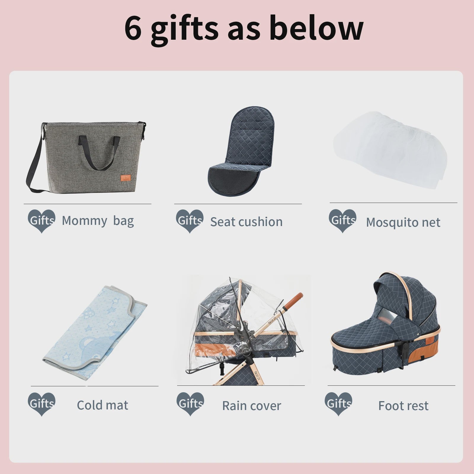Magic ZC Premium 3-in-1 Baby Reiswieg & Kinderwagen Set - Luxe Beige, Compact, Inclusief Autostoel & Draagmand, Geschikt Vanaf Geboorte