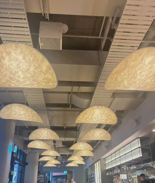 Wabi Sabi Zijde LED Hanglamp - Scandinavisch Design voor Woon- en Eetkamer