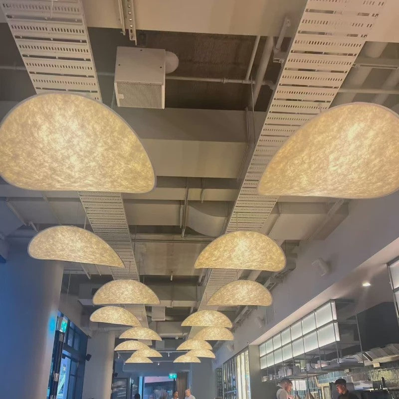 Wabi Sabi Zijde LED Hanglamp - Scandinavisch Design voor Woon- en Eetkamer