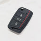 Siliconen Sleuteelhoes voor VW Golf, Polo, T-Roc, Tiguan, Skoda, Seat - Beschermhoes Sleutel