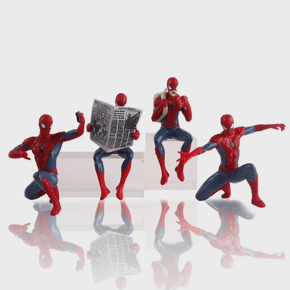 Spider-Man Actiefiguur Miniatuur Collectie Speelgoed - 7-9cm - Kinder Cadeau