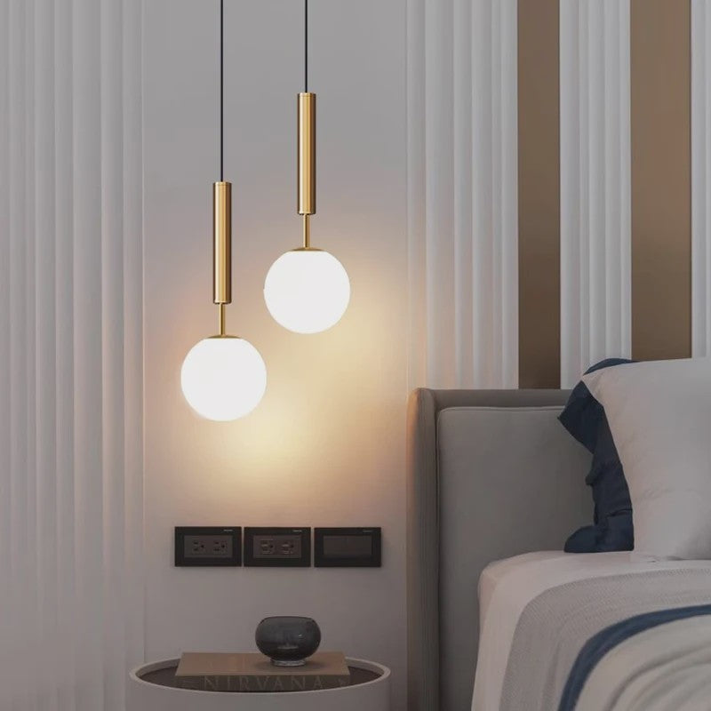 Moderne LED Hanglamp voor Slaapkamer en Nachtkastje - Stijlvolle Binnenverlichting