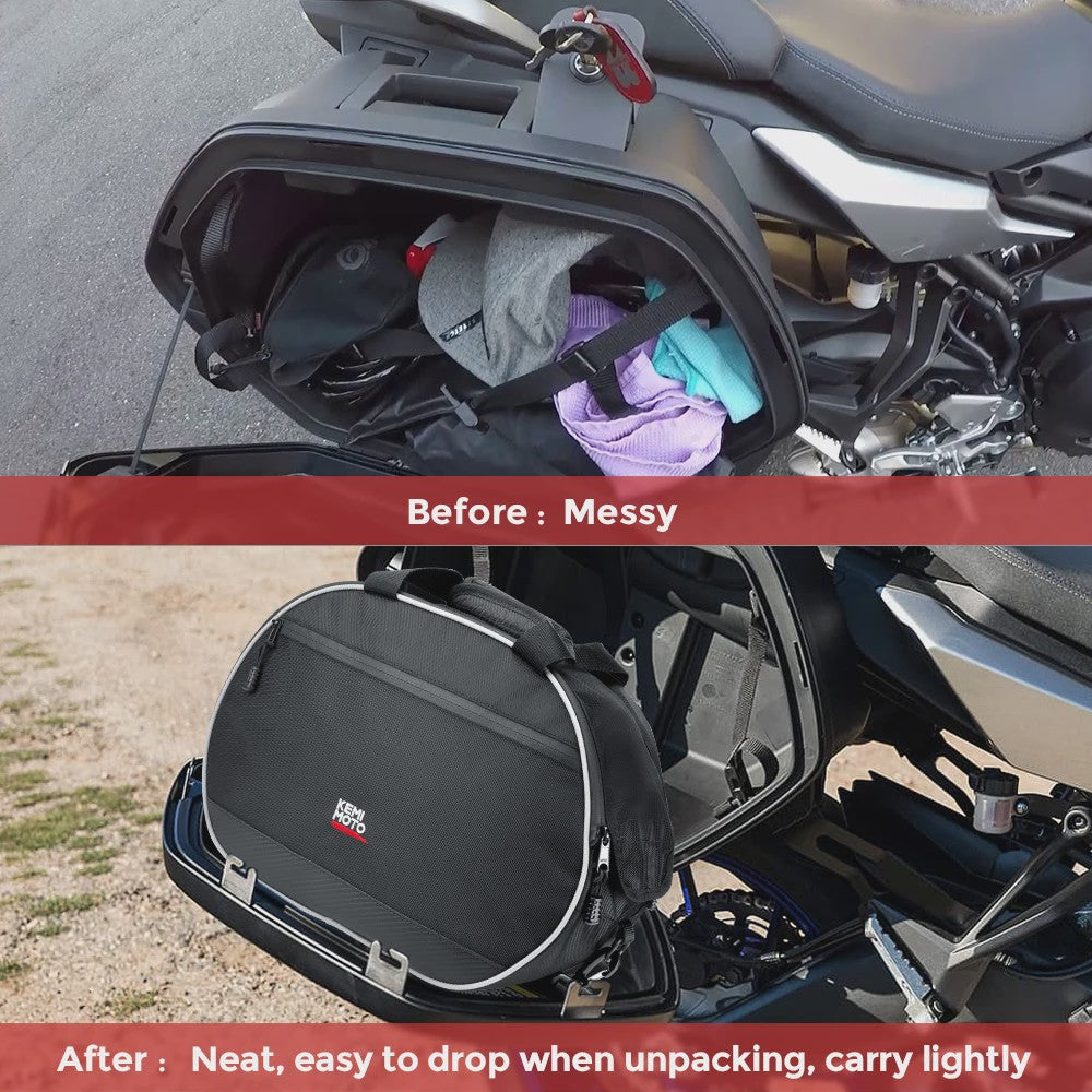Waterdichte Motor Zijkoffers / Zadeltassen - Set voor Yamaha MT-07, MT-09, FJR 1300, TDM 900