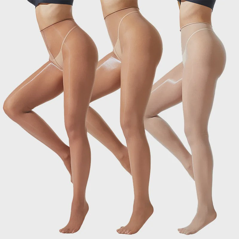 Glanzende 20D Pantyhose met Sparkle - Hoge Taille & Dans Tights