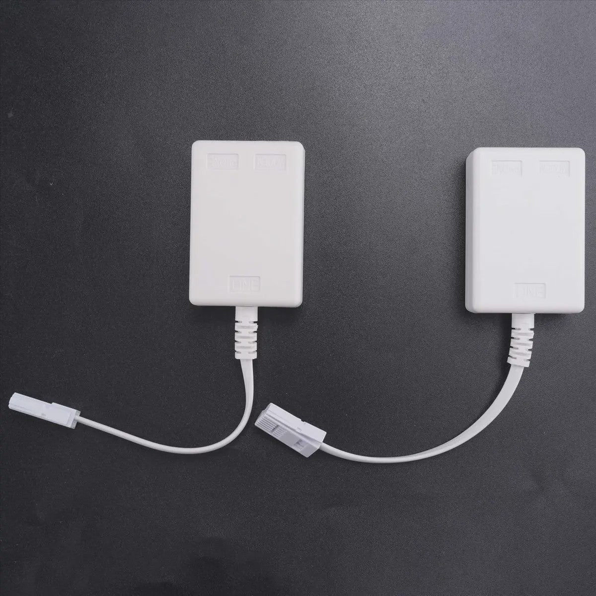 2x ADSL/DSL Microfilter Splitter RJ11 BT - Internet & Telefoon