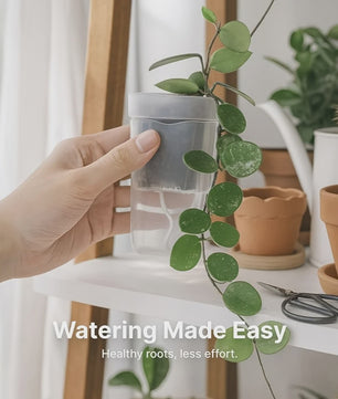 15x Zelfwaterende Plantenpotjes - Mini Kweekpotten met Reservoir