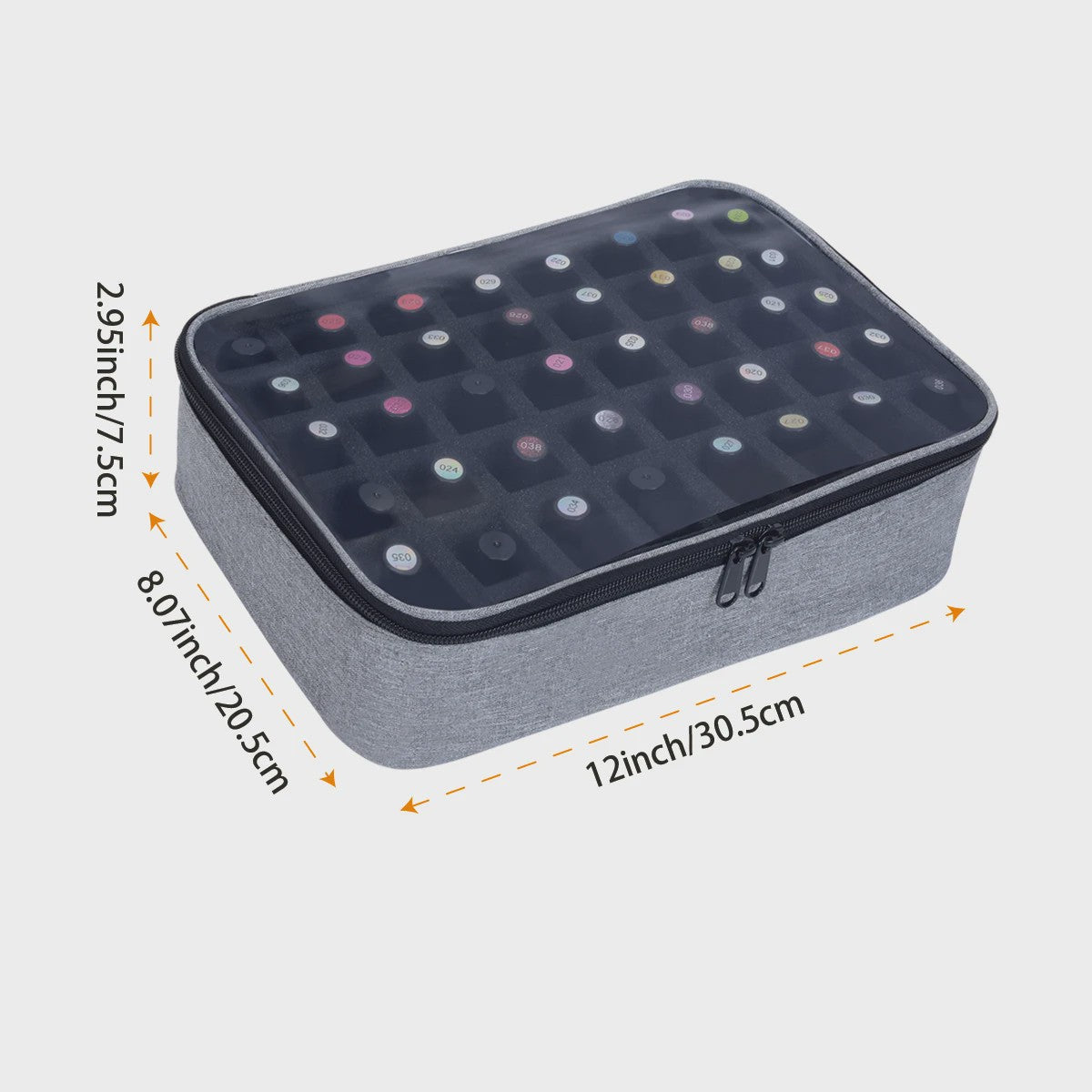 Opbergtas voor 40 Nagellakflesjes - Draagbare Cosmetische Organizer