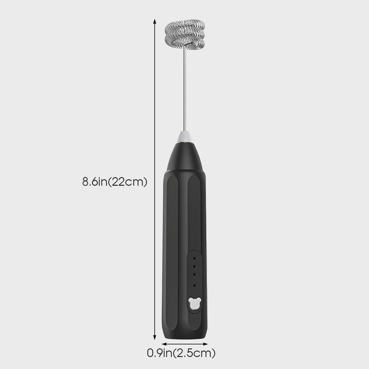 Elektrische Melkopschuimer met 3 Snelheden - USB Oplaadbaar Handheld Klopper