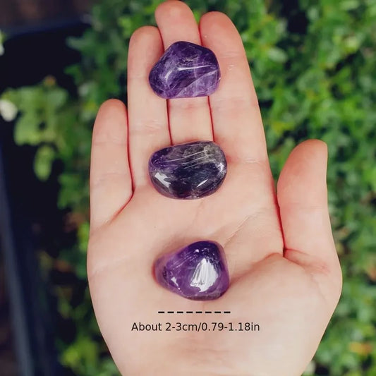 100g Gekantelde Amethist Kristallen - Gepolijste Edelstenen voor Woondecoratie & Reiki
