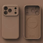 Originele Vloeibare Siliconen Magsafe Hoesje voor iPhone - Zacht & Beschermend