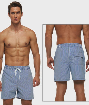 Herenshorts met Zomerse Print - Zwembroek, Strandshort & Sportbroek met Zakken