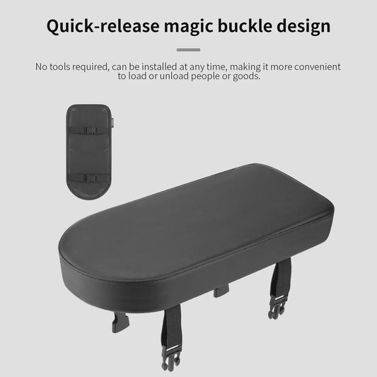 Comfortabel Fietszadel Achterbank - Zacht, Waterdicht & Slijtvast - Universeel Fiets Accessoire