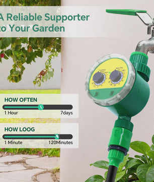 Automatische Tuinsproeier Timer - Slimme Waterregelaar voor Efficiënte Tuinirrigatie