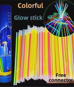 Glowsticks Multicolor 50/100 Stuks - Feestverlichting & Armbanden