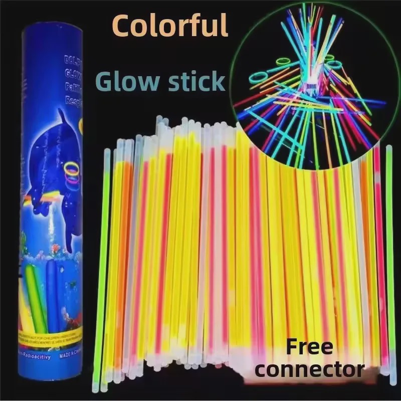 Glowsticks Multicolor 50/100 Stuks - Feestverlichting & Armbanden