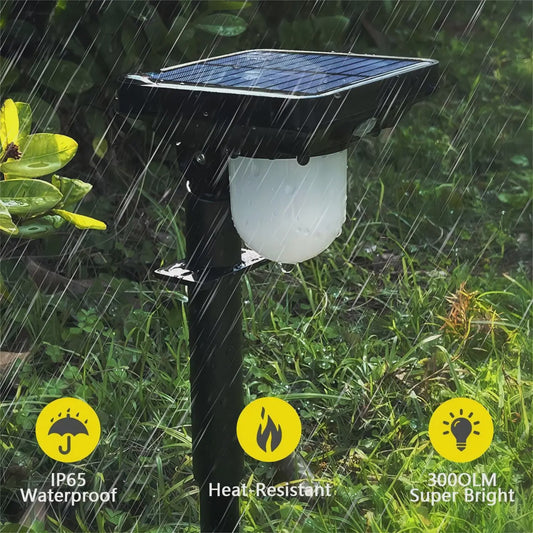 Solar Tuinverlichting met Bewegingssensor - 3 Modi, Waterdicht, Wandmontage