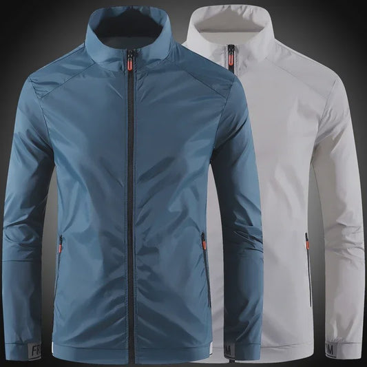 Heren UV Beschermende Sportjas - Ademend & Waterdicht Zomerjack