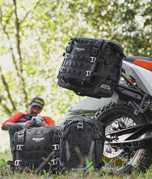 Rhinowalk Waterdichte Motor Zijkoffers 35L/20L Snelontgrendelbaar Pannier Systeem