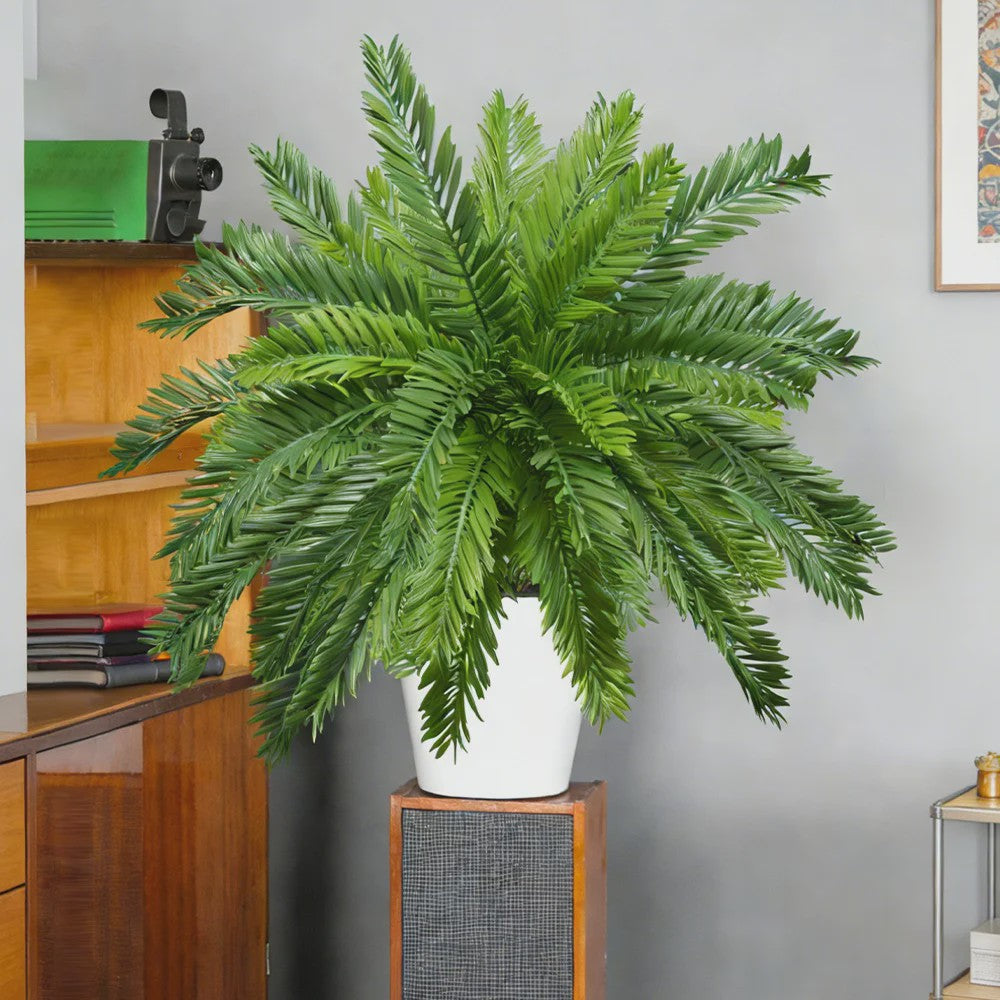 Kunst Kokospalm 45cm - Levensechte Tropische Kunstplant voor Huis & Tuin