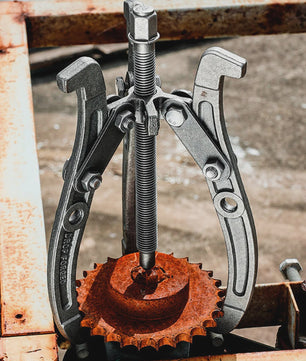 Robuuste 3-in-1 Trekker: 3- & 2-Bekken Trekker voor Lagers, Poelies & Vliegwielen (3, 4, 6 Inch)