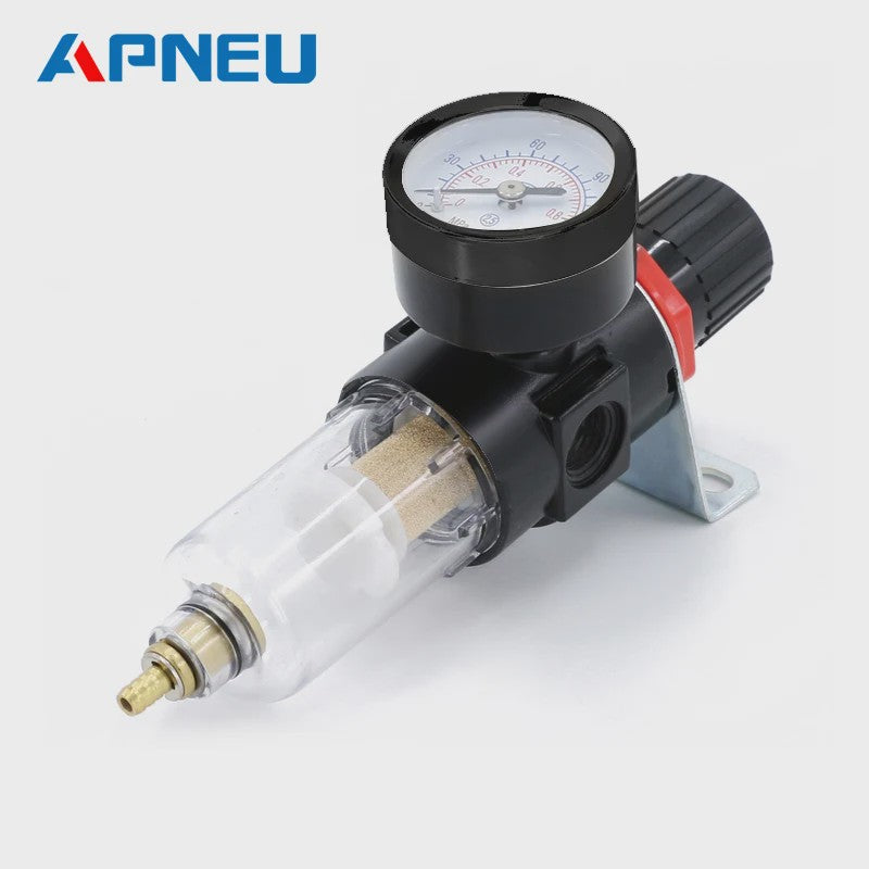 AFR2000 Pneumatische Compressor Luchtfilter & Drukregelaar met Olie/Waterafscheider