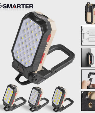 ESMARTER COB Werklamp - Draagbaar, USB Oplaadbaar, Noodverlichting & Zaklamp