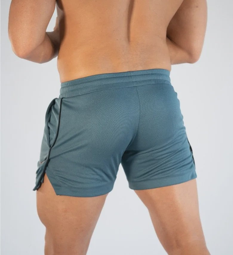 Ademende Mesh Sports Shorts voor Mannen - Ideaal voor Fitness, Training & Casual