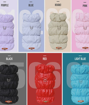 Warme Winterjas voor Honden en Katten - Gevoerd Puppy Vest voor Kleine & Middelgrote Honden
