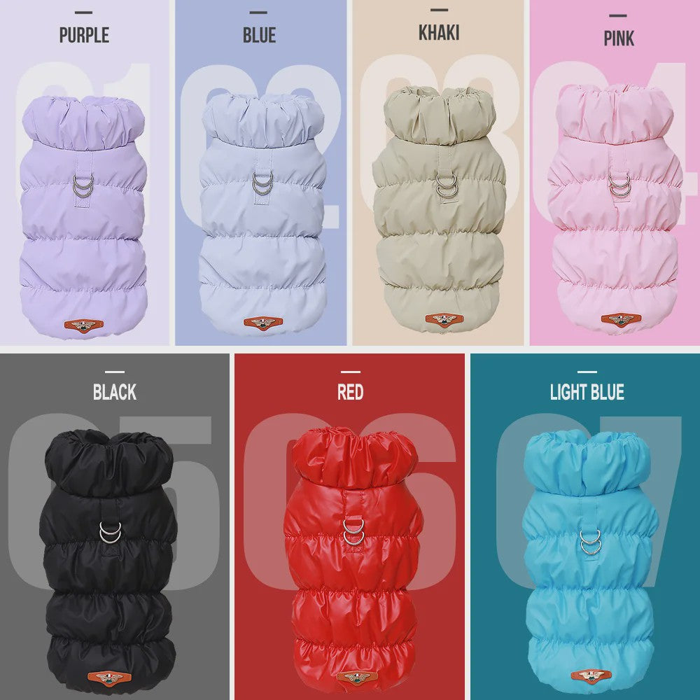 Warme Winterjas voor Honden en Katten - Gevoerd Puppy Vest voor Kleine & Middelgrote Honden
