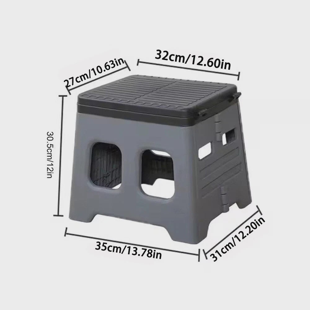 Draagbaar Toilet met Deksel - Sterk en Compact voor Kamperen, Wandelen & Boottochten