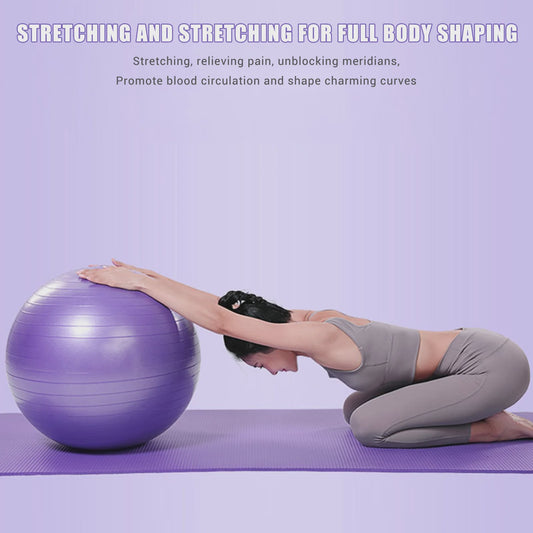 Dikke Fitness Yoga Bal - Huidvriendelijk & Zacht voor Stabiliteitstraining Thuis