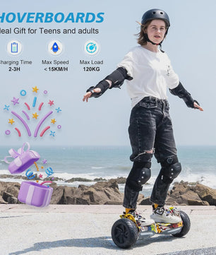 RCB Hoverboard 8.5 Inch Zelfbalancerend met App Controle, Bluetooth & LED Verlichting