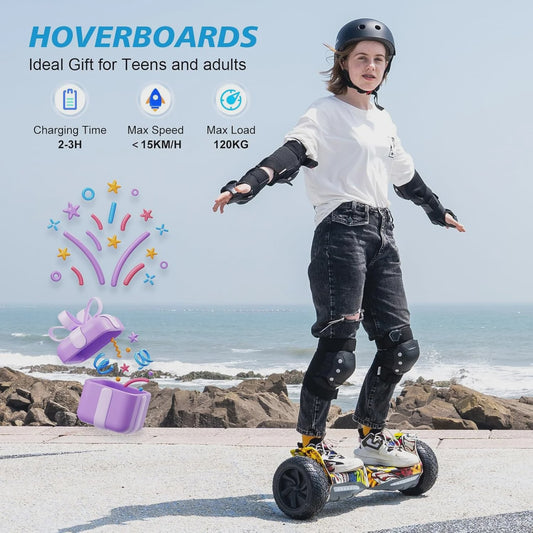 RCB Hoverboard 8.5 Inch Zelfbalancerend met App Controle, Bluetooth & LED Verlichting