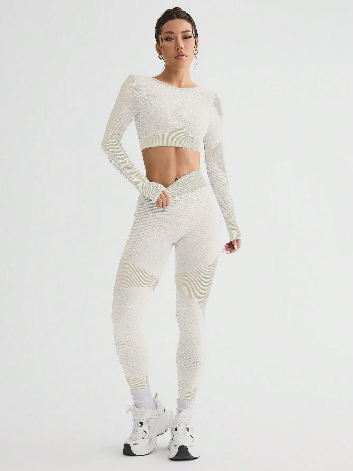 Naadloos Seamless Sportpak Dames - Ademend Yoga & Fitness Set